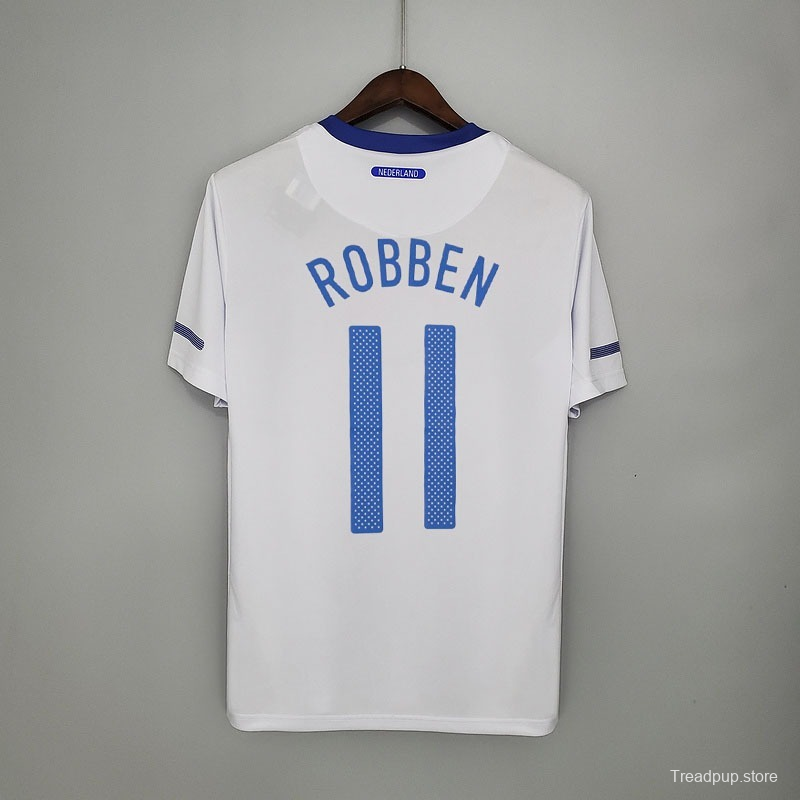 Retro Netherlands 2010 away Soccer Jersey