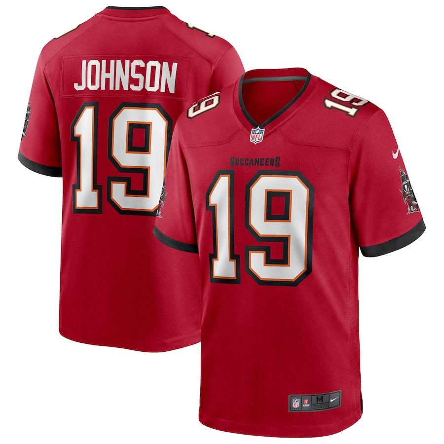 Men's Keyshawn Johnson Red Retired Player Limited Team Jersey