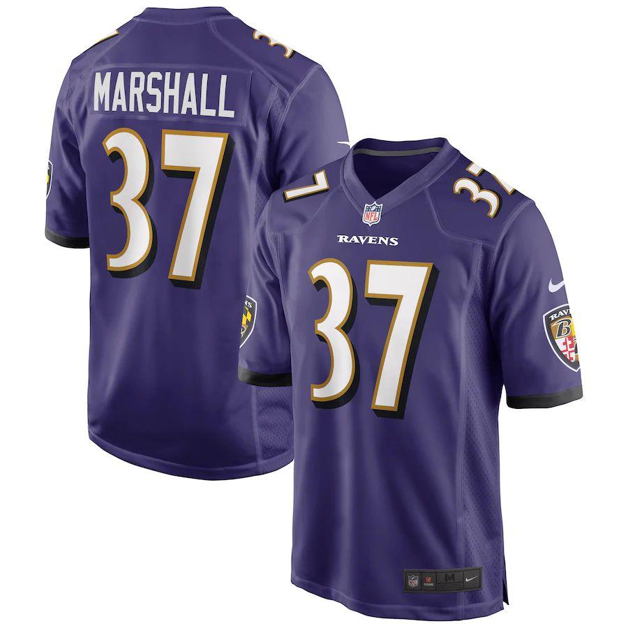 Men's Iman Marshall Purple Player Limited Team Jersey