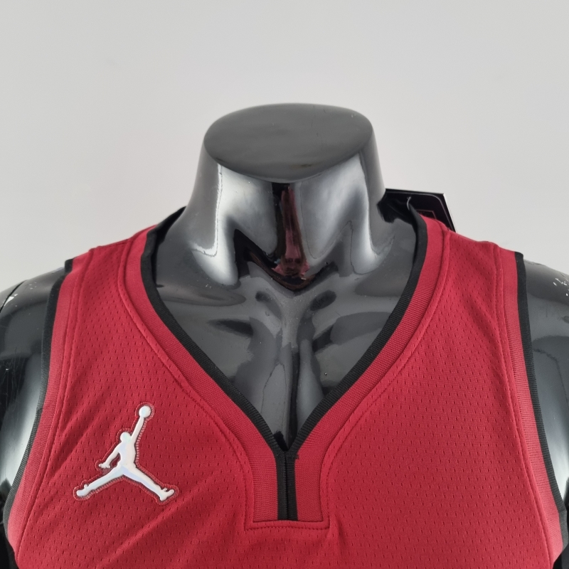 75th Anniversary Miami Heat Jordan HERRO#14 Burgundy NBA Jersey