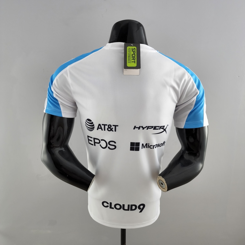 2022 F1 Red Bull /Bwm White T-shirts #0008