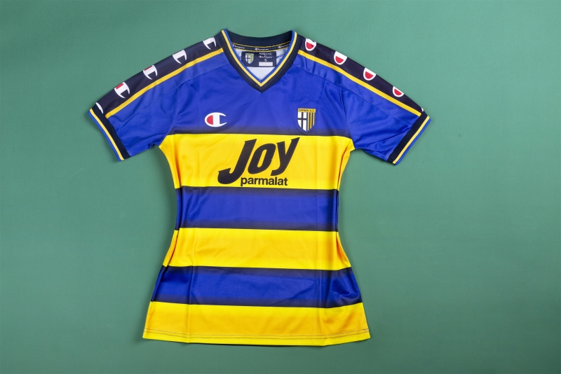 RETRO 01/02 Parma Home Soccer Jersey