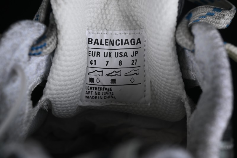 Balenciaga Phantom Sneaker Track Trainer Inspired with Transparent Heel Strap - W3XL57010