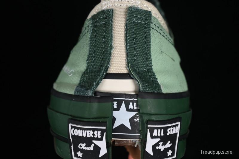 Feng Chen Wang Converse Chuck 70 Low Unisex Deconstructed Canvas Sneakers - A07636C