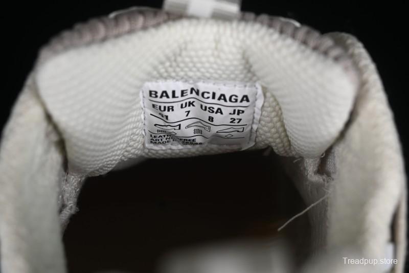 Balenciaga Phantom Sneaker 10th Generation Lace-Up Running Shoes with Transparent Heel Strap - W3XLL9191
