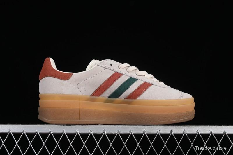 Adidas Originals Gazelle Bold IG3685 Low-Top Sneakers with Thick Sole for Casual Wear Anti-Slip and Durable