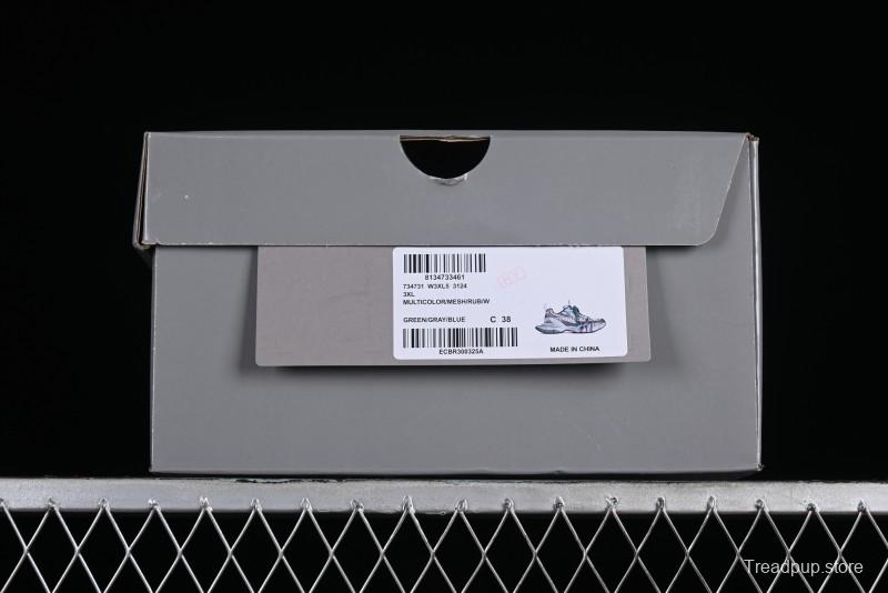 Balenciaga Phantom Sneaker 10th Generation Trend Running Shoes with Transparent Heel Strap - W3XL53124