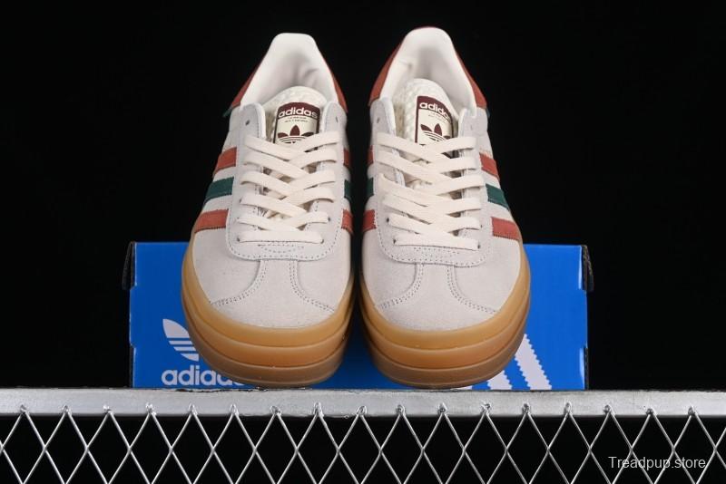 Adidas Originals Gazelle Bold IG3685 Low-Top Sneakers with Thick Sole for Casual Wear Anti-Slip and Durable