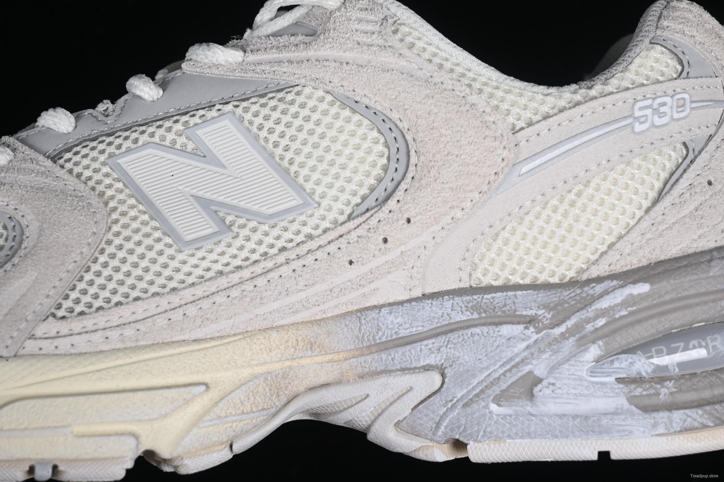 New Balance 530 Series Leather Retro Casual Running Shoes - MR530MR