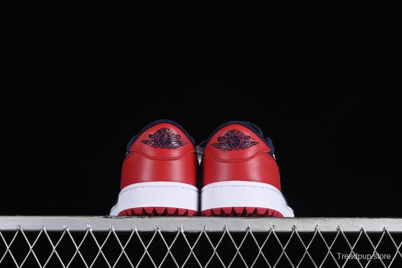 Nike Air Jordan 1 Low Golf Shoes Black Toe - DD9315-113