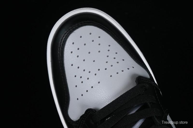 Nike Air Jordan 1 Low AJ1 Black Grey Red Hook Low-Top Culture Basketball Shoes - DC0774-062