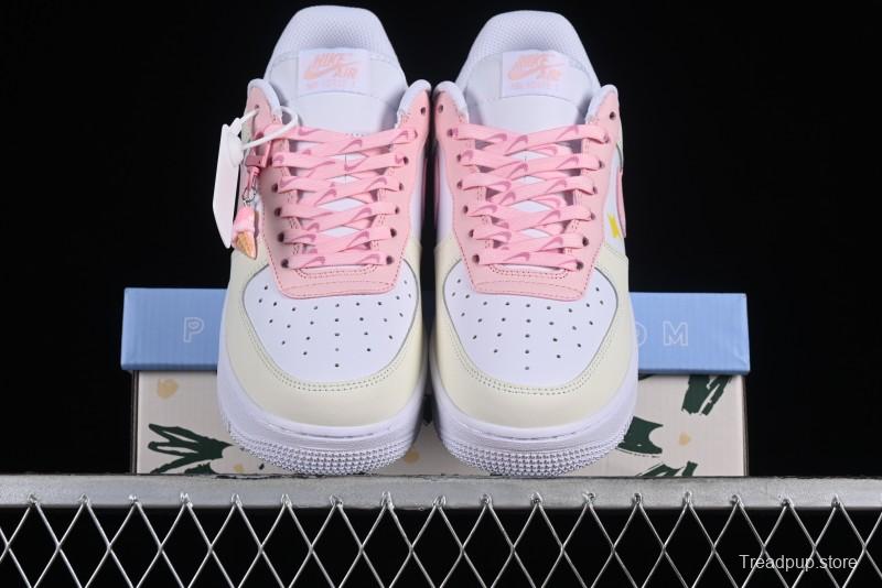Nike Air Force 1 '07 Low Macaron Sauce Casual Sneakers - DV2920-123