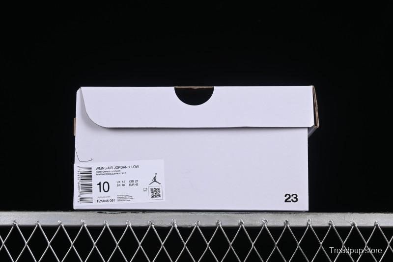 Nike Air Jordan 1 Low Multi-Color Casual Sneakers - FZ5045-091