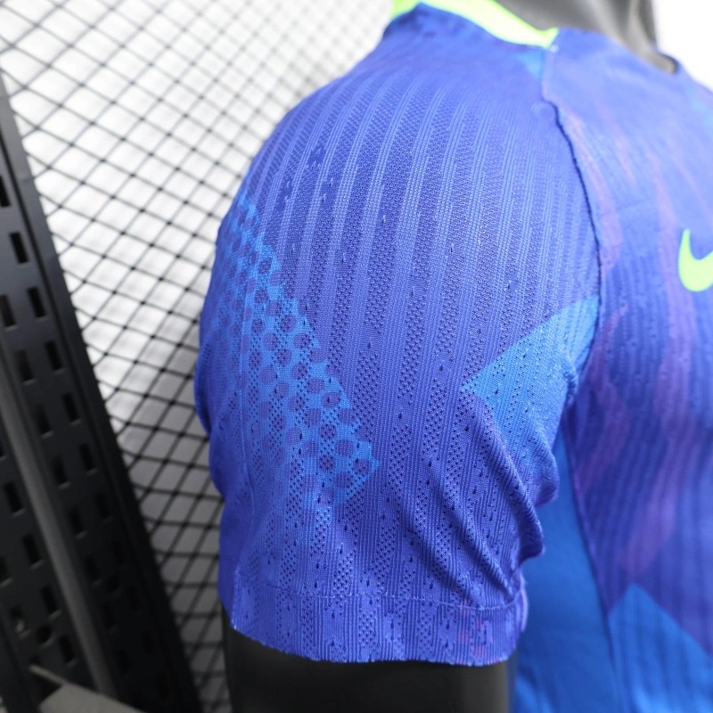 25/26 Player Version Brazil Blue Jersey