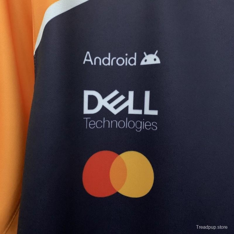 2025 F1 Formula Orange/Navy Mclaren Norris Jersey