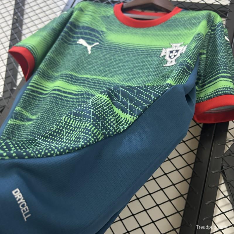 2025 Portugal E-sports Home Green Jersey