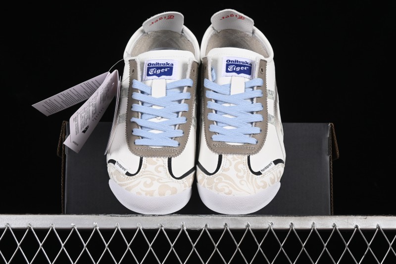 Onitsuka Tiger Mexico 66 Low-Top Leather Sneakers for Casual Running - D507L-0152