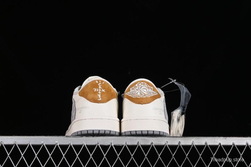 Nike Air Jordan 1 Low OG SP Travis Scott x Fragment Design Retro Sneakers - LX1988-800