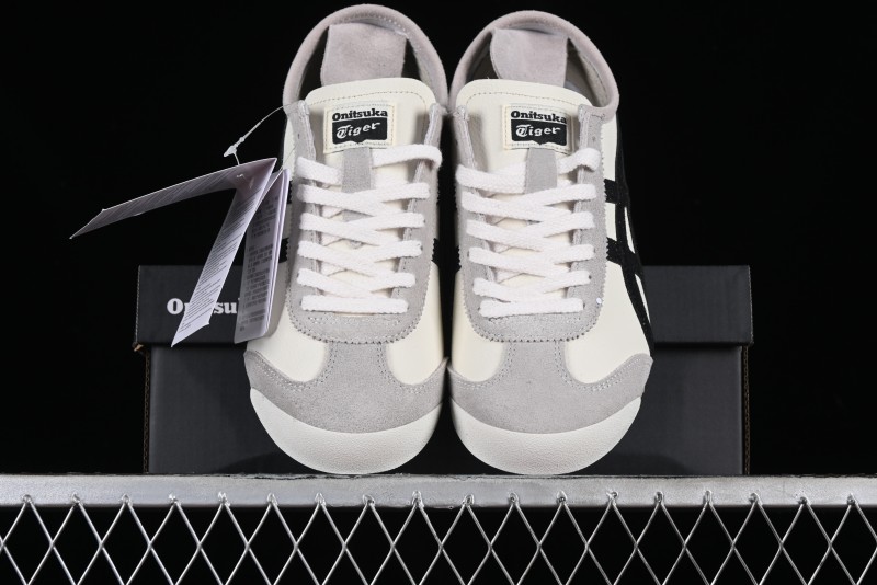 Onitsuka Tiger Mexico 66 Low-Top Leather Casual Running Shoes - 1183B391-200
