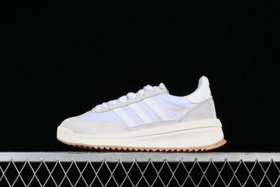 Adidas Originals SL 72 Retro Running Shoes with Nylon Upper and Suede Accents - ID1031