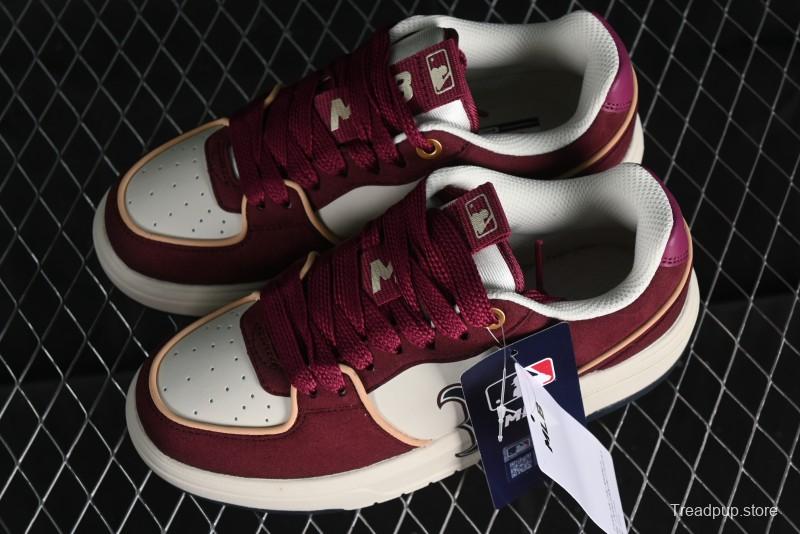 MLB Chunky Liner Basic New York Yankees Thick Platform Casual Sneakers with 6cm Height Increase - 3ASXCLS3N43WIS