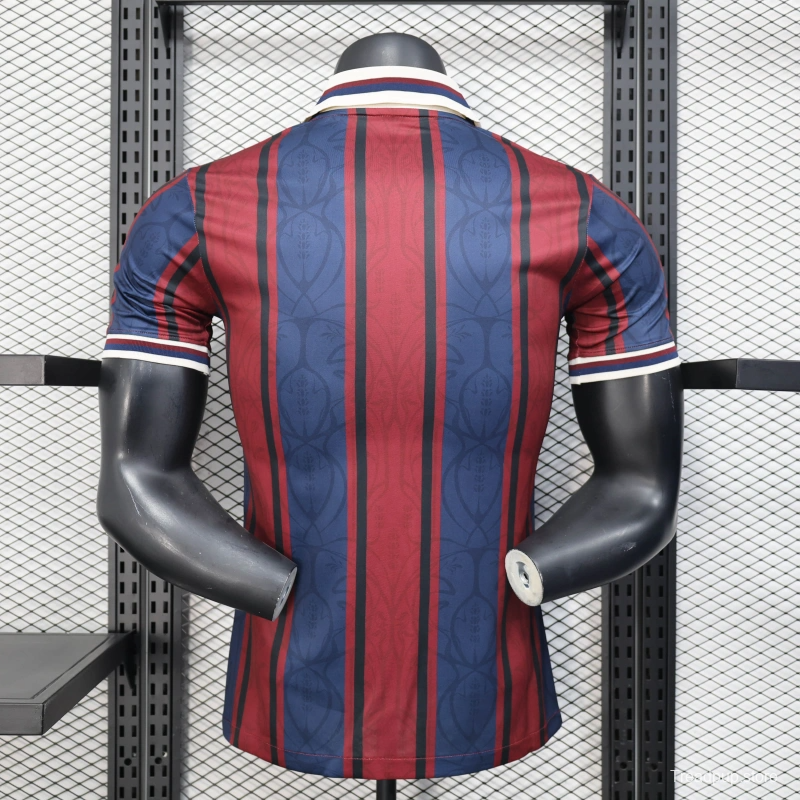 25/26 Player Version Modernist FC Barcelona Polo Jersey