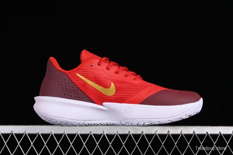 Nike Precision VII Low-Top Basketball Shoes with Shock Absorption Anti-Slip Wear-Resistant for Game Control - FN4322-004