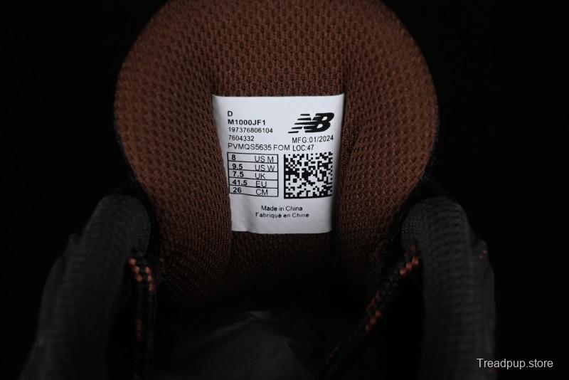 New Balance 1000 Series Retro Dad Style Low-Top Casual Running Shoes - M1000JF1