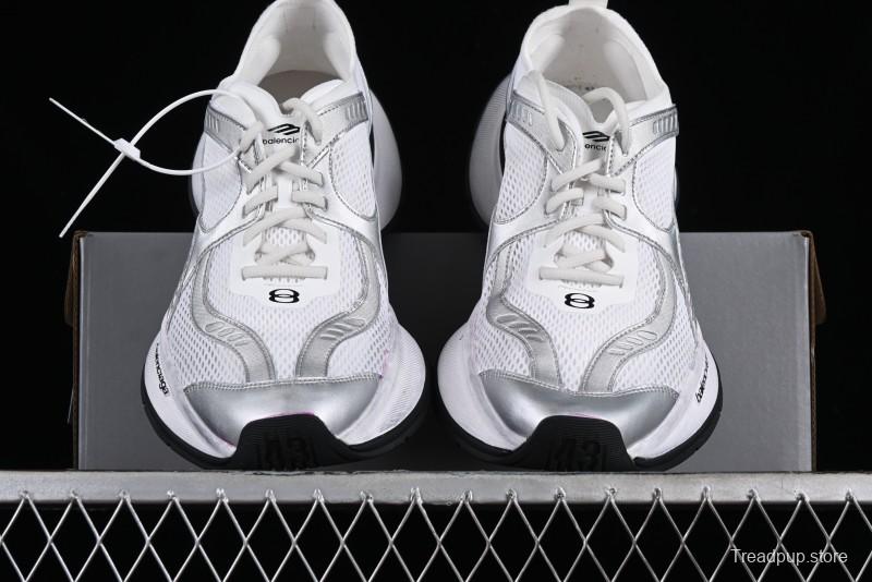 Balenciaga Circuit Lightweight Distressed Print Round-Toe Fashion Casual Shoes - WFLGY0523