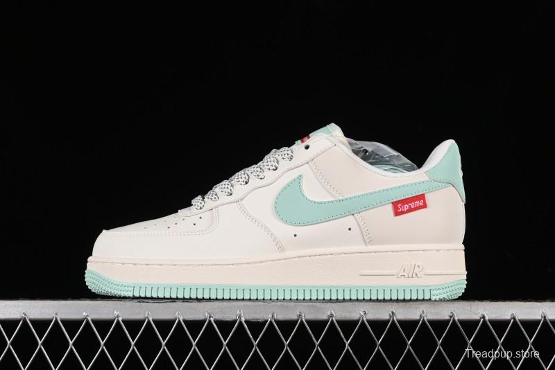 Supreme x Nike Air Force 1 '07 Low Collaborative Sneakers in Youthful Green - HD1968-023
