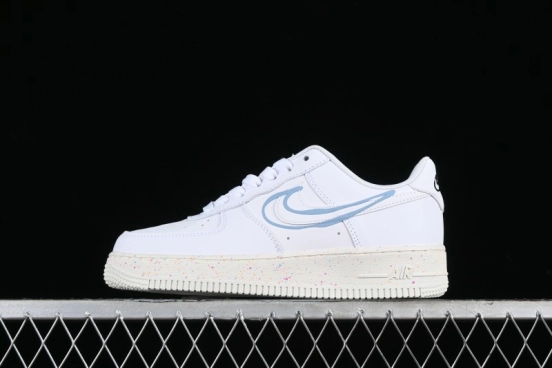 Nike Air Force 1 '07 Low Casual Sneakers with Full-Length Air Cushion - HF5721-111