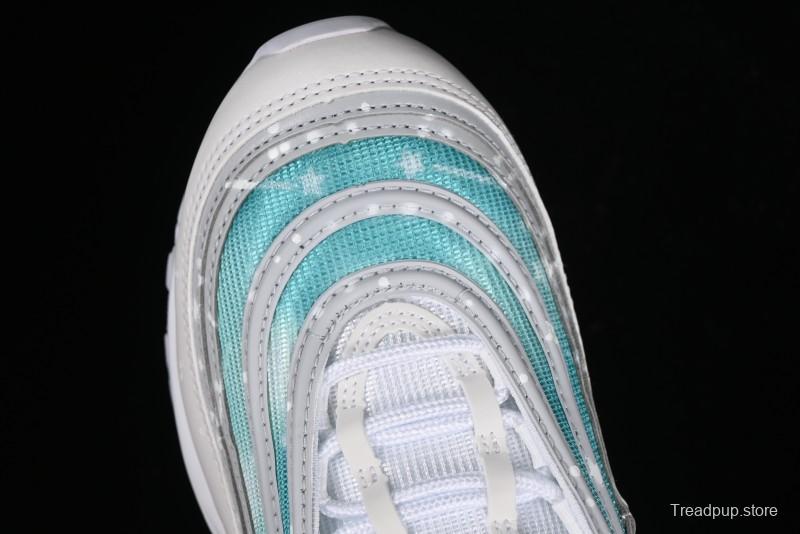 Nike Air Max 97 Custom Full-Sole Air Cushion Retro Bullet Running Shoes - 921826-101