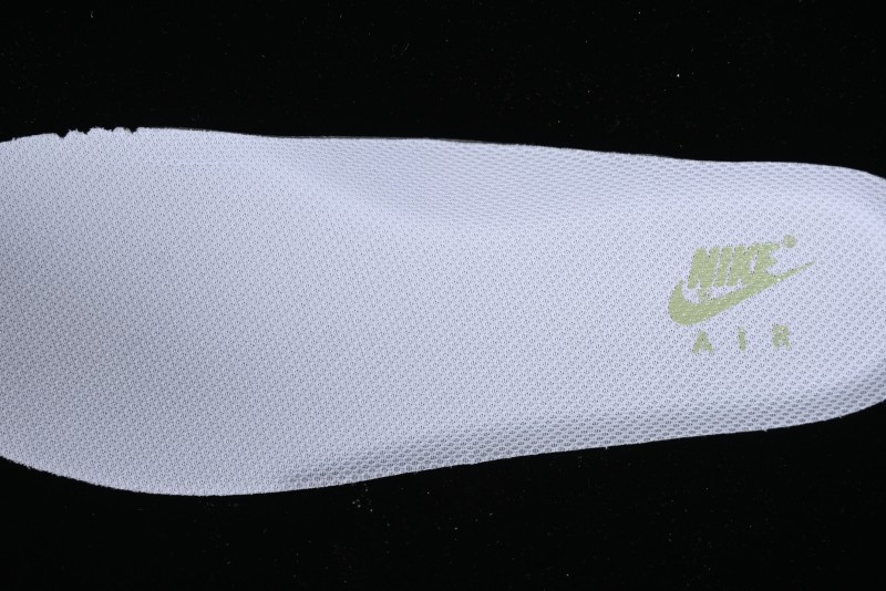 Nike Air Force 1 '07 Low Casual Sneakers with Anime-inspired Green Apple Spray Paint Design - DY8899-002