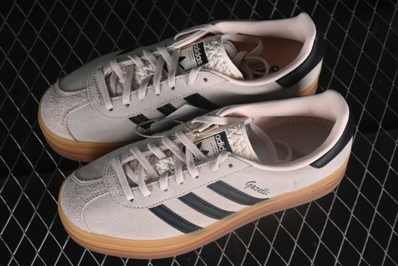 Adidas Originals Gazelle Bold IE0429 Low-Top Sneakers with Thick Sole for Casual Wear Anti-Slip and Durable - IE0429