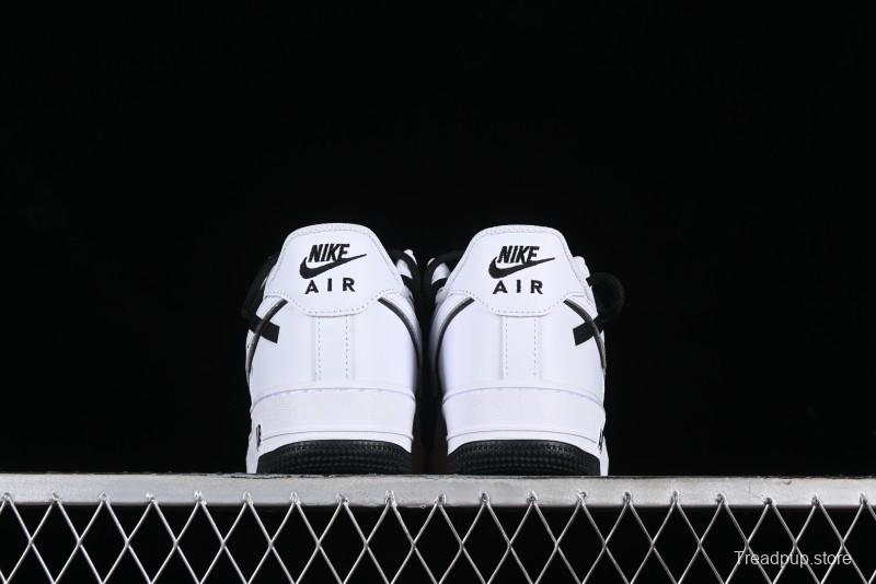 Nike Air Force 1 '07 Low Anime Theme Custom Swoosh Strap Low-Top Casual Sneakers - ZH0316-026