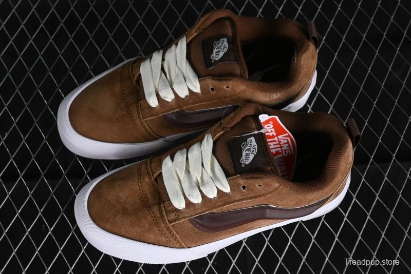 Vans Classics Knu Skool Retro Sneakers with Enlarged Toe and Thickened Trim - VN0009QCLC5