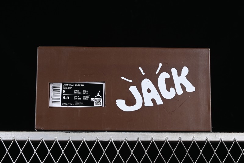 Nike Travis Scott x Jordan Cut The Check AJ1 Basketball Shoes with Velcro Strap - FZ8117-003