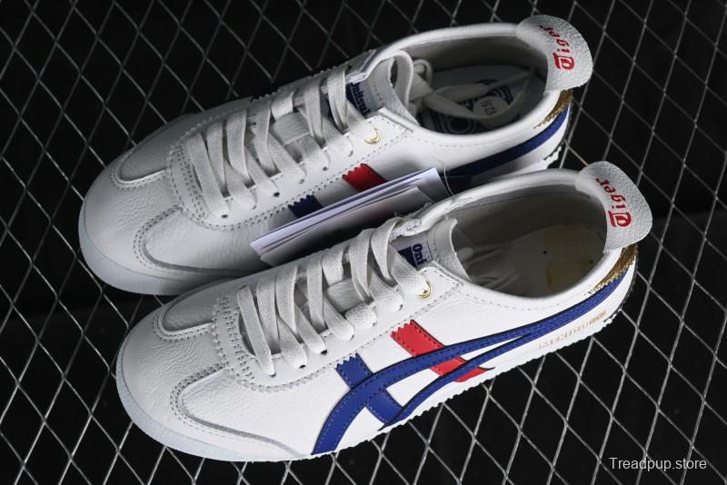 Onitsuka Tiger Mexico 66 Low-Top Leather Sneakers for Casual Running - D507L-0152