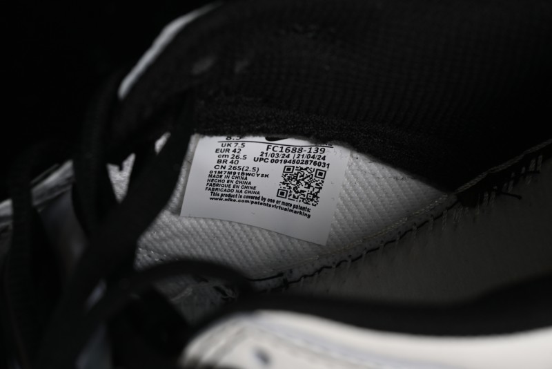 Nike SB Dunk Low UN Collaboration - Beige Black Swoosh Anniversary High-End Custom Low-Top Casual Skate Shoes - FC1688-139