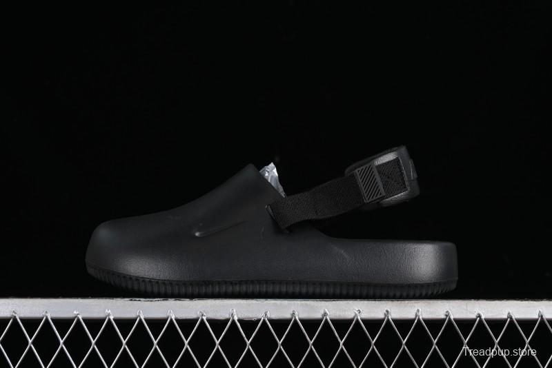 Nike Calm Slide Mule Comfortable Foam Sandals with Textured Footbed - FB2185-001