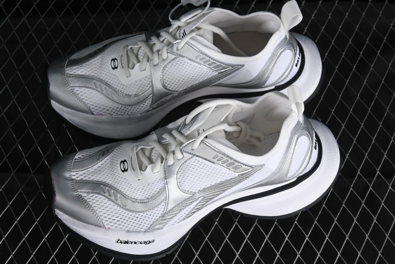 Balenciaga Circuit Lightweight Distressed Print Round-Toe Fashion Casual Shoes - WFLGY0523