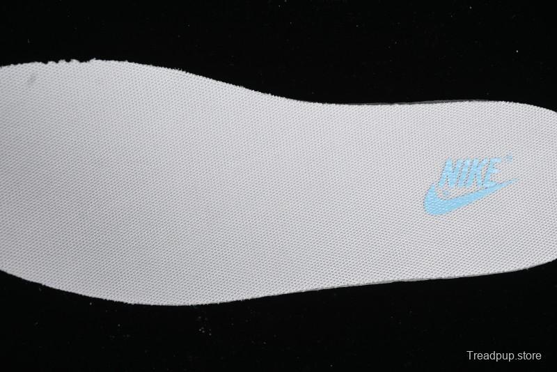 Nike SB Dunk Low Supreme Collaboration - Ice Blue Engraving Anniversary Customized Low-Top Casual Skate Shoes - JJ5688-107