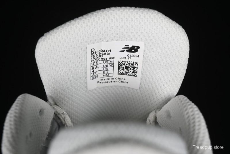 New Balance 1000 Series Retro Dad Style Low-Top Casual Running Shoes - M1000AC1