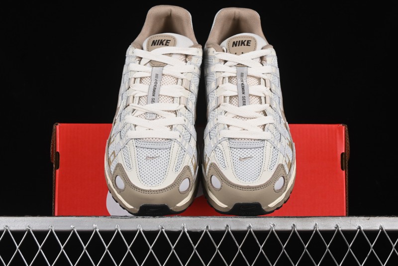 Nike P-6000 Premium Retro Casual Sneakers with Layered Design - FQ8243-025
