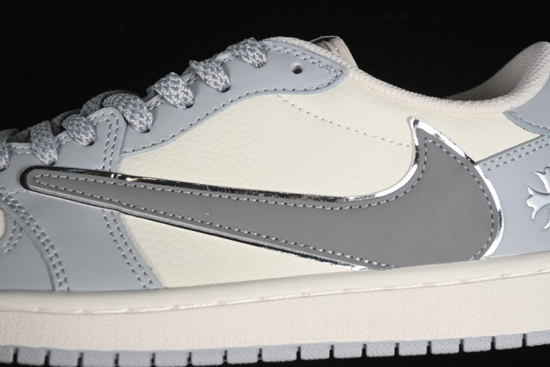 Nike Travis Scott x Fragment Design x Air Jordan 1 Low OG SP AJ1 Retro Sneakers - DM7866-016
