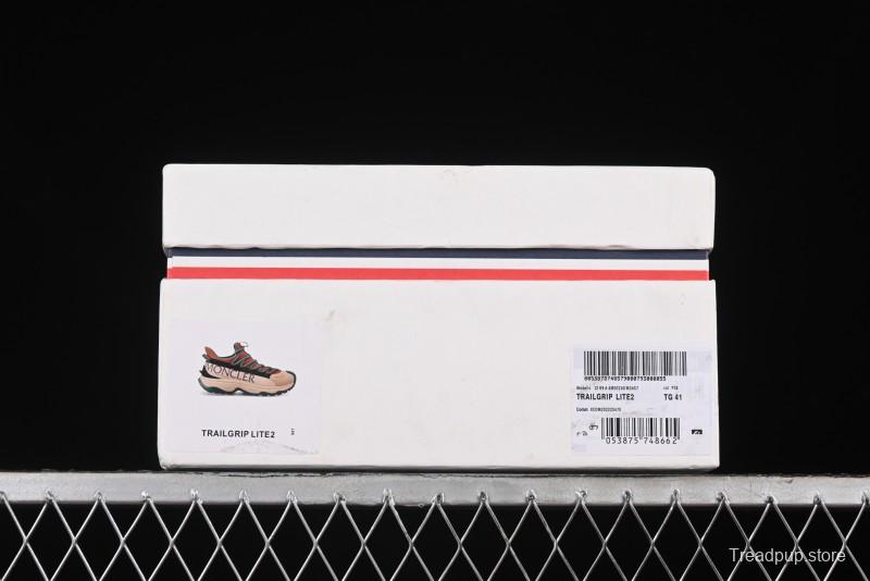 Moncler Trailgrip GTX Hiking Shoes with Cordura Nylon Gore-Tex Waterproof and Vibram Outsole - M00240M3457