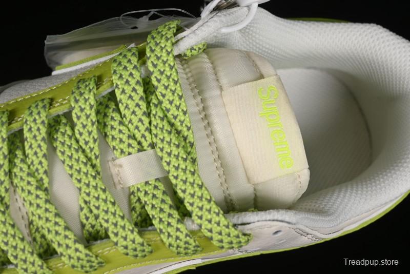 Nike SB Dunk Low Supreme Stone Island Collaboration - Fluorescent Beige Anniversary High-End Custom Low-Top Casual Skate Shoes - BB9866-005