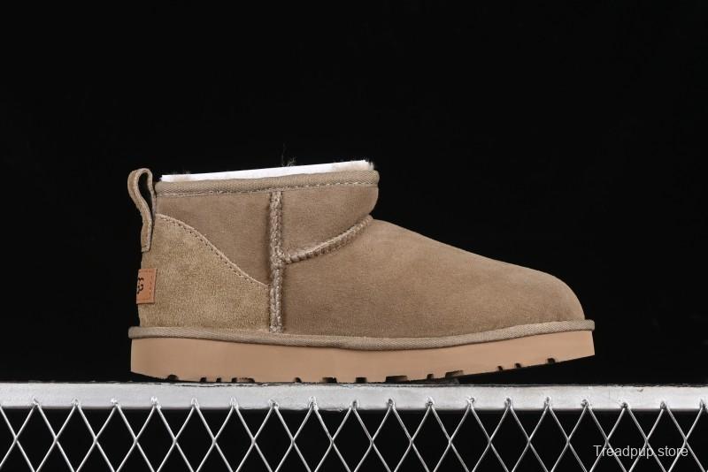 UGG Classic Ultra Mini Short Boots with Genuine Australian Sheepskin and TREADLITE Outsole - 1116109
