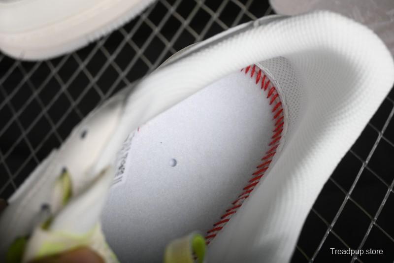 Nike Air Force 1 '07 Low Supreme Casual Sneakers in White-Fluorescent Green - BB7577-219