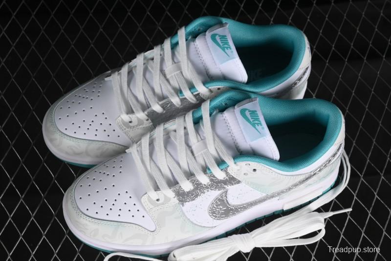 Nike Dunk Low Panda Prank Special Edition Heartbeat Email Mint SB Low Top Casual Skate Shoes - DV0833-102